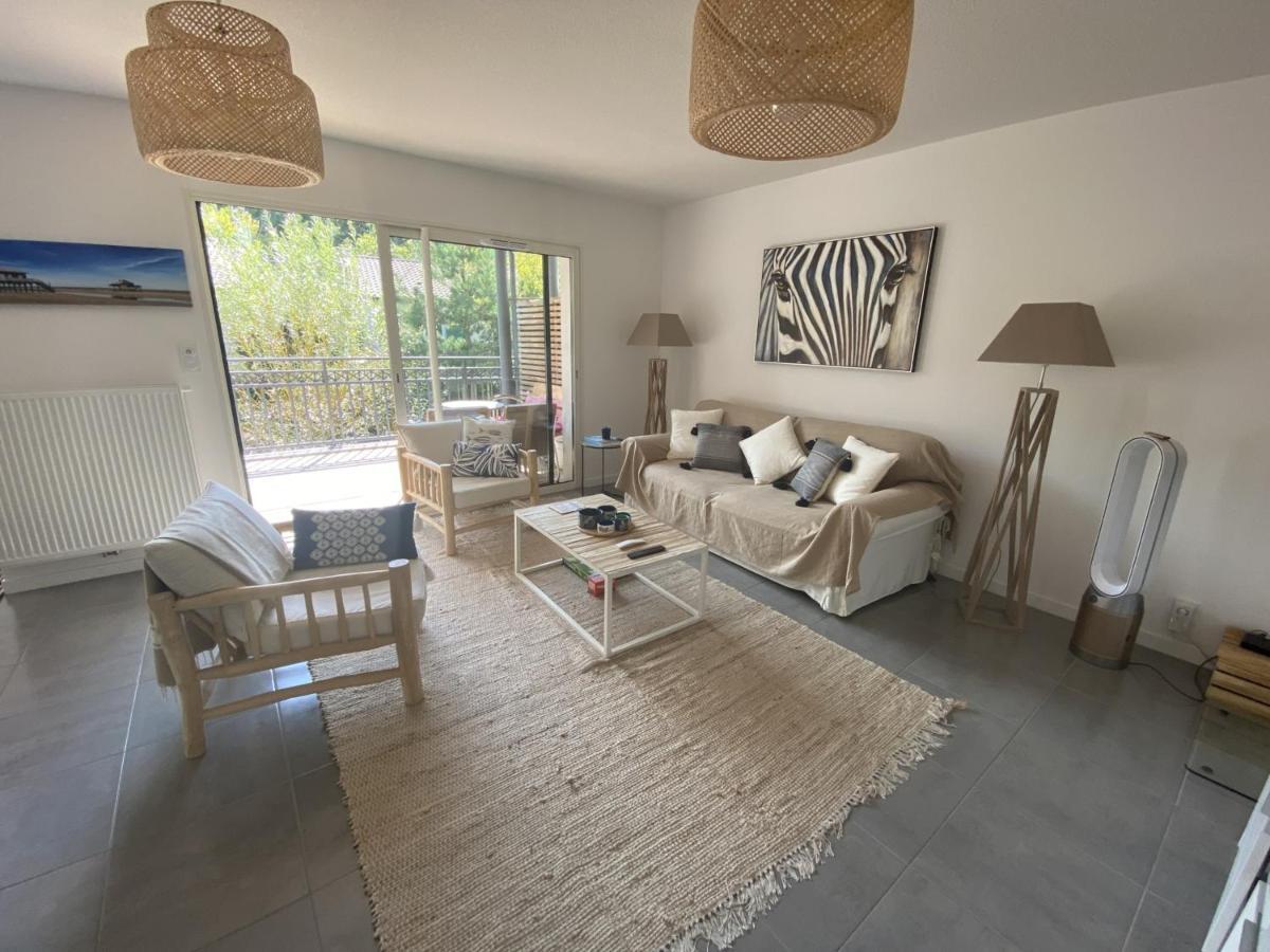 Charmant Appartement Pour 6 En Centre-Ville D'Arcachon Avec Terrasse, Parking Et Wifi - Fr-1-474-174 Екстер'єр фото