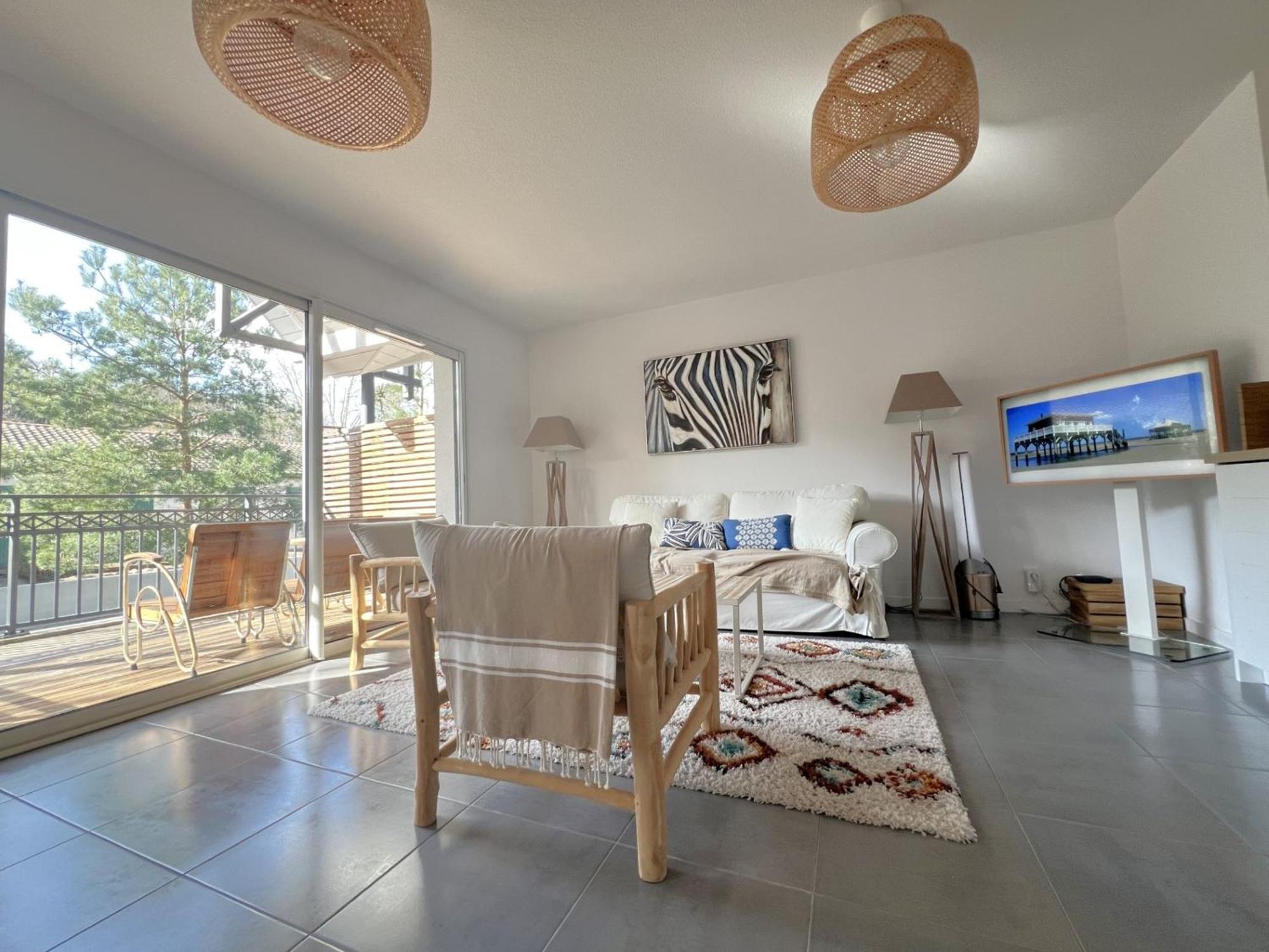 Charmant Appartement Pour 6 En Centre-Ville D'Arcachon Avec Terrasse, Parking Et Wifi - Fr-1-474-174 Екстер'єр фото
